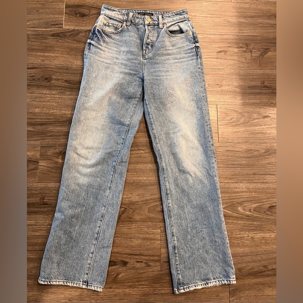 NWOT Modern American REXFORD High Full, Wide Leg Jeans